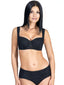 5182 Eurobra (Black) Balconette Padded Bra With Wide Comfortable Straps