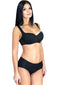 5182 Eurobra (Black) Balconette Padded Bra With Wide Comfortable Straps