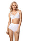 528 Eurobra (White) Lace Half-Padded Underwire Bra