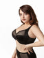 589 (Black) Eurobra Half Padded Bra